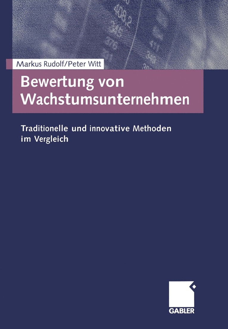 Markus Rudolf, Peter Witt - Bewertung von Wachstumsunternehmen, Häftad