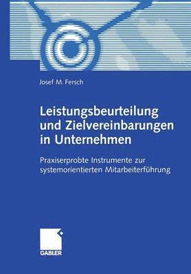 bokomslag Leistungsbeurteilung und Zielvereinbarungen in Unternehmen