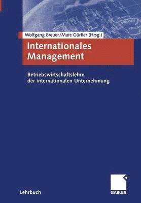 bokomslag Internationales Management