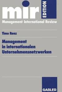 bokomslag Management in internationalen Unternehmensnetzwerken