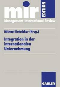 bokomslag Integration in der internationalen Unternehmung