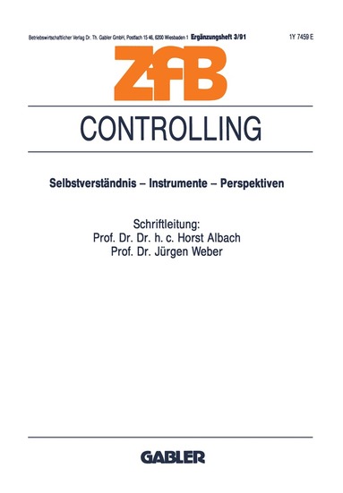 Horst Albach, Jürgen Weber - Controlling, Häftad