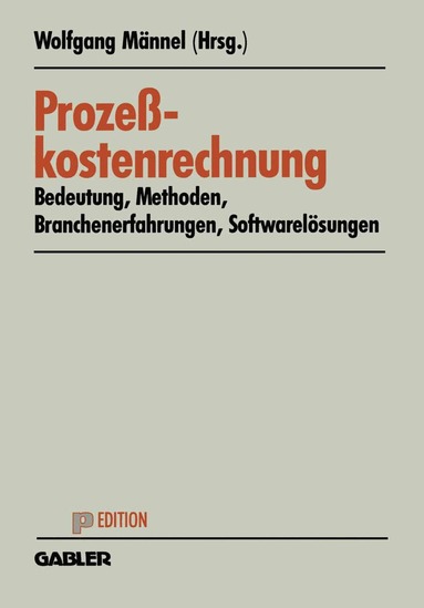 bokomslag Prozeßkostenrechnung