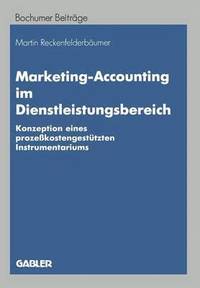 bokomslag Marketing-Accounting im Dienstleistungsbereich