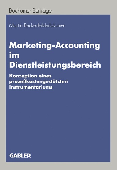 bokomslag Marketing-Accounting im Dienstleistungsbereich