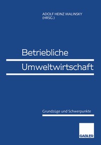 bokomslag Betriebliche Umweltwirtschaft