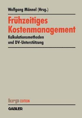 bokomslag Frühzeitiges Kostenmanagement