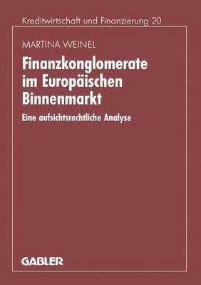 Finanzkonglomerate im Europischen Binnenmarkt 1