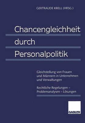 bokomslag Chancengleichheit durch Personalpolitik