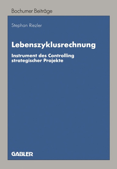 bokomslag Lebenszyklusrechnung