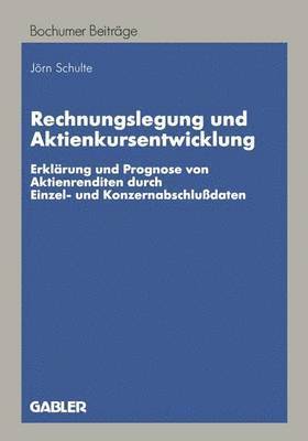 Rechnungslegung und Aktienkursentwicklung