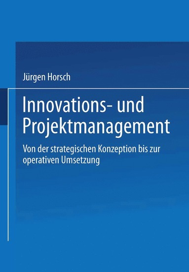 bokomslag Innovations- und Projektmanagement