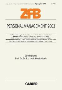 bokomslag Personalmanagement 2003