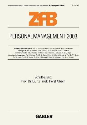 bokomslag Personalmanagement 2003
