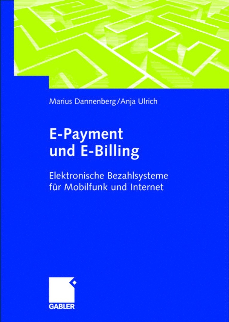 Marius Dannenberg - E-Payment und E-Billing, Inbunden