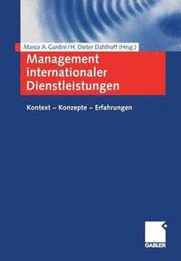 bokomslag Management internationaler Dienstleistungen