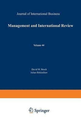 Management and International Review 1