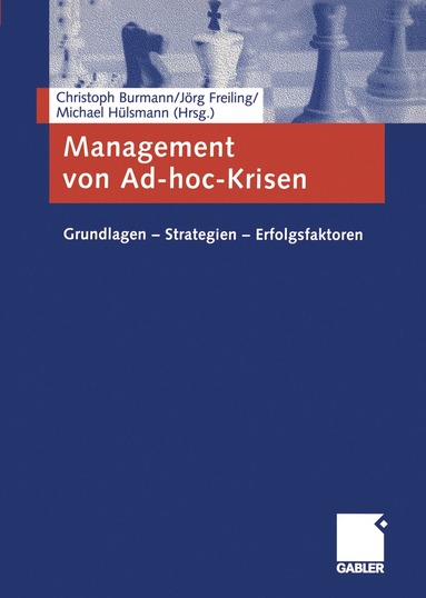 bokomslag Management von Ad-hoc-Krisen