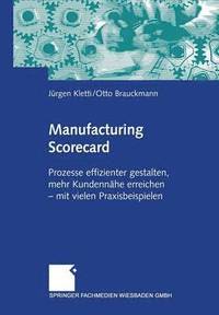 bokomslag Manufacturing Scorecard