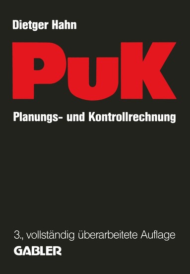 Dietger Hahn - Planungs- und Kontrollrechnung — PuK, Häftad