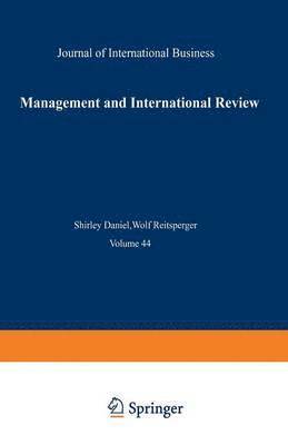 Management and International Review 1