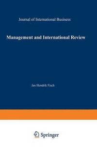 bokomslag Management International Review