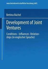 bokomslag Development of Joint Ventures