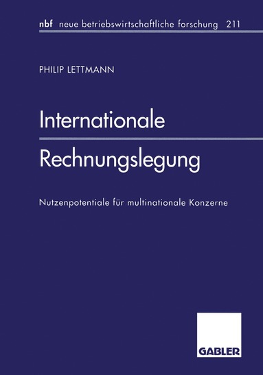 bokomslag Internationale Rechnungslegung