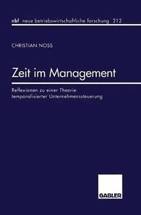 bokomslag Zeit im Management
