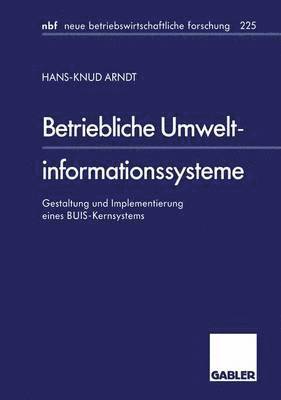 Betriebliche Umweltinformationssysteme 1