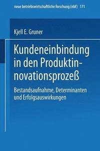 bokomslag Kundeneinbindung in den Produktinnovationsprozeß