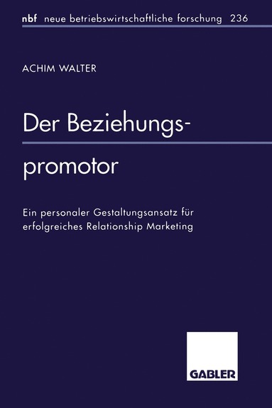 bokomslag Der Beziehungspromotor