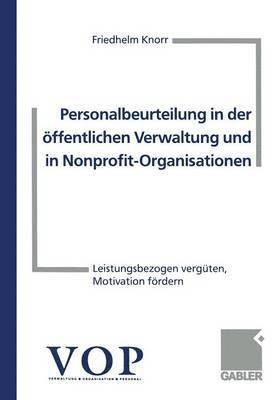 Personalbeurteilung in der ffentlichen Verwaltung und in Nonprofit-Organisationen 1