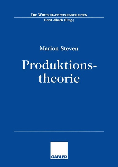 Marion Steven - Produktionstheorie, Häftad