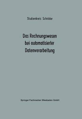 bokomslag Das Rechnungswesen bei automatisierter Datenverarbeitung