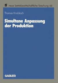 bokomslag Simultane Anpassung der Produktion