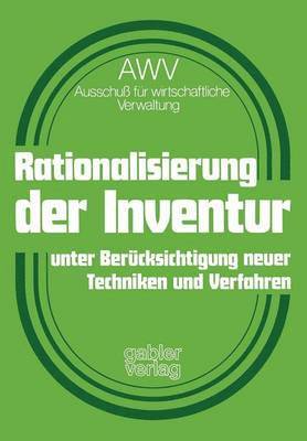 Kenneth A Loparo, Kenneth A. Loparo, Awv, J. Springer - Rationalisierung der Inventur unter Berücksichtigung neuer Techniken und Verfahren, Häftad
