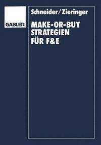 bokomslag Make-or-Buy-Strategien fr F&E