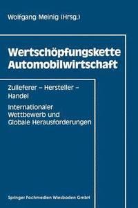 bokomslag Wertschpfungskette Automobilwirtschaft