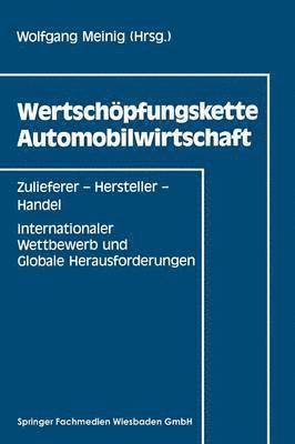 bokomslag Wertschpfungskette Automobilwirtschaft