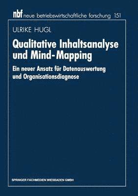 Ulrike Hugl - Qualitative Inhaltsanalyse und Mind-Mapping, Häftad