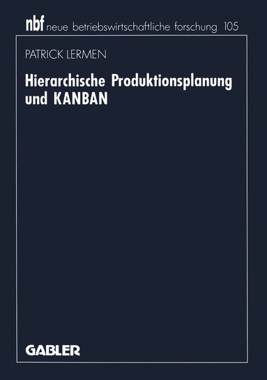 bokomslag Hierarchische Produktionsplanung und KANBAN