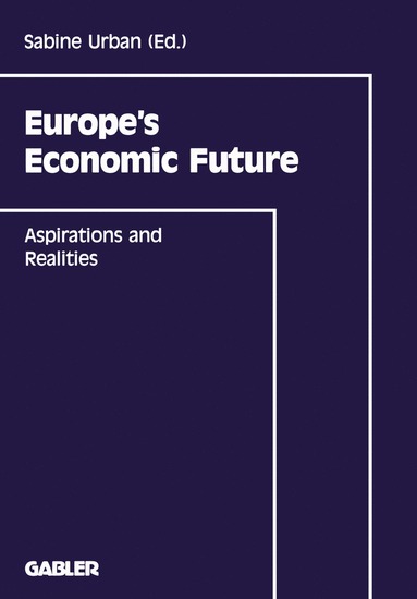 bokomslag Europe's Economic Future