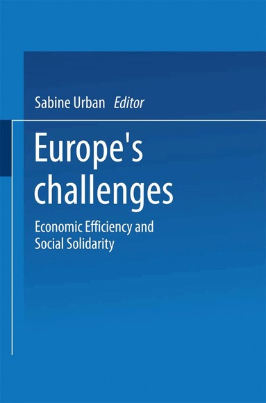 Hanns Abele, Sabine Urban - Europe’s Challenges, Häftad