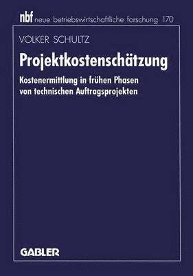 bokomslag Projektkostenschtzung