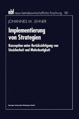 bokomslag Implementierung von Strategien