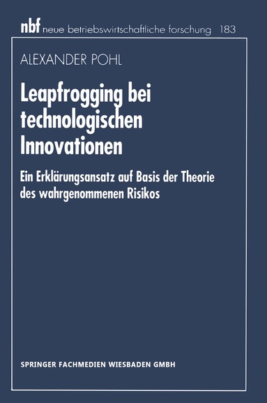 Alexander Pohl - Leapfrogging bei technologischen Innovationen, Häftad