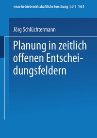 bokomslag Planung in zeitlich offenen Entscheidungsfeldern