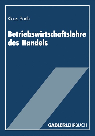 bokomslag Betriebswirtschaftslehre des Handels