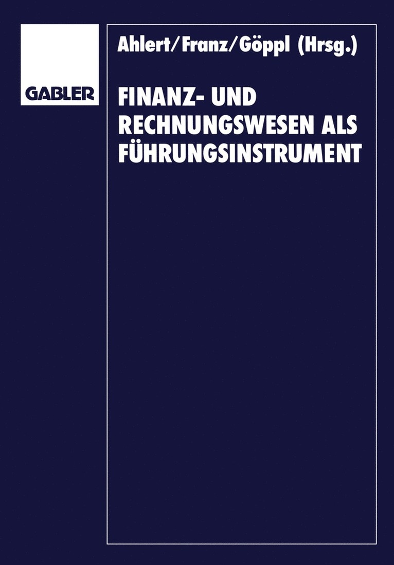 Finanz- und Rechnungswesen als Fhrungsinstrument 1